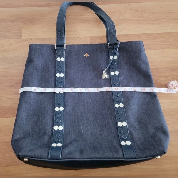 Kate Spade On Purpose North South Denim Tote - Picture 2 of 8